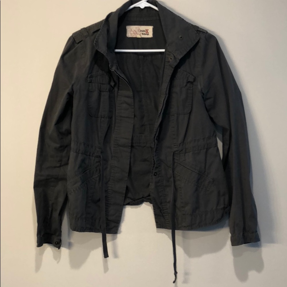 Dark gray jacket